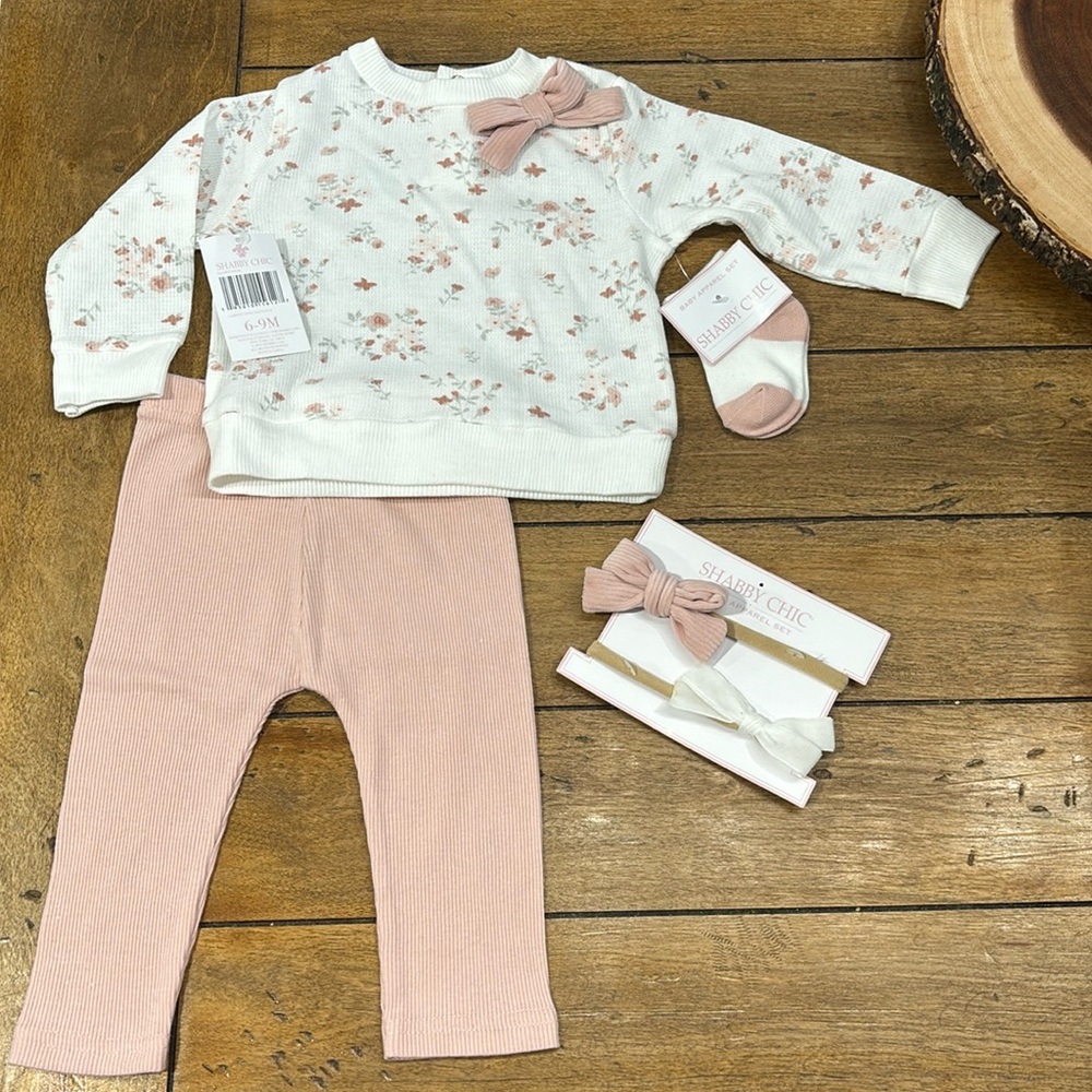NWT Baby Girl Apparel Set